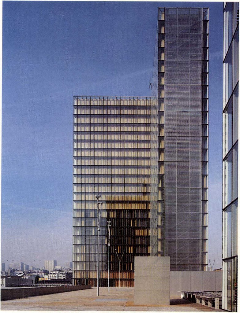 Bibliotheque Nationale in Parijs (F) door Dominique Perrault
