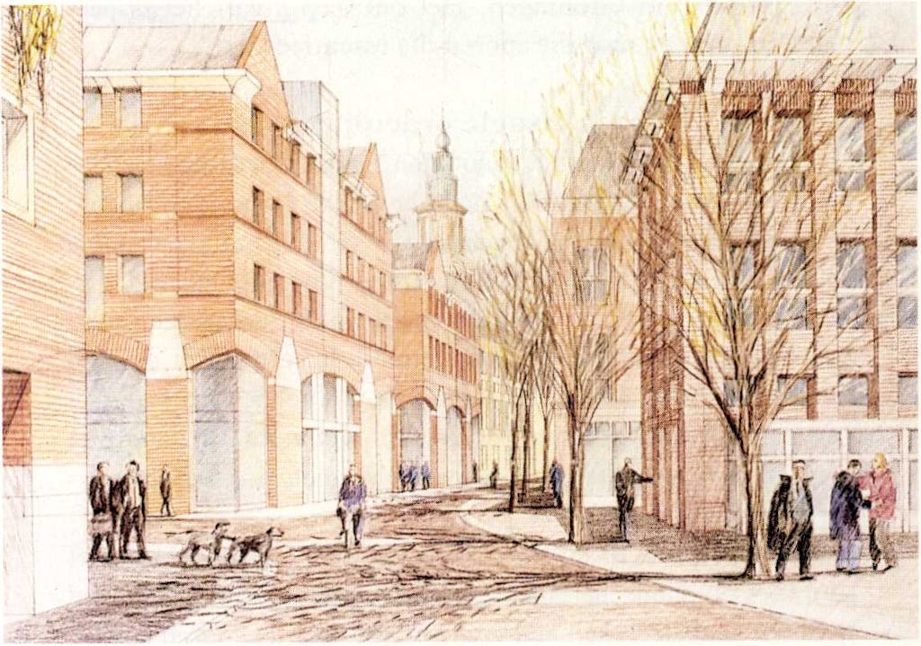 Waagstraat in Groningen door Adolfo Natalini