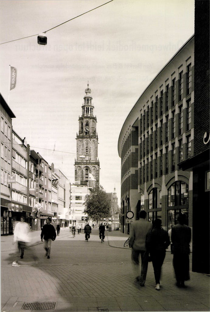 Waagstraat in Groningen door Adolfo Natalini