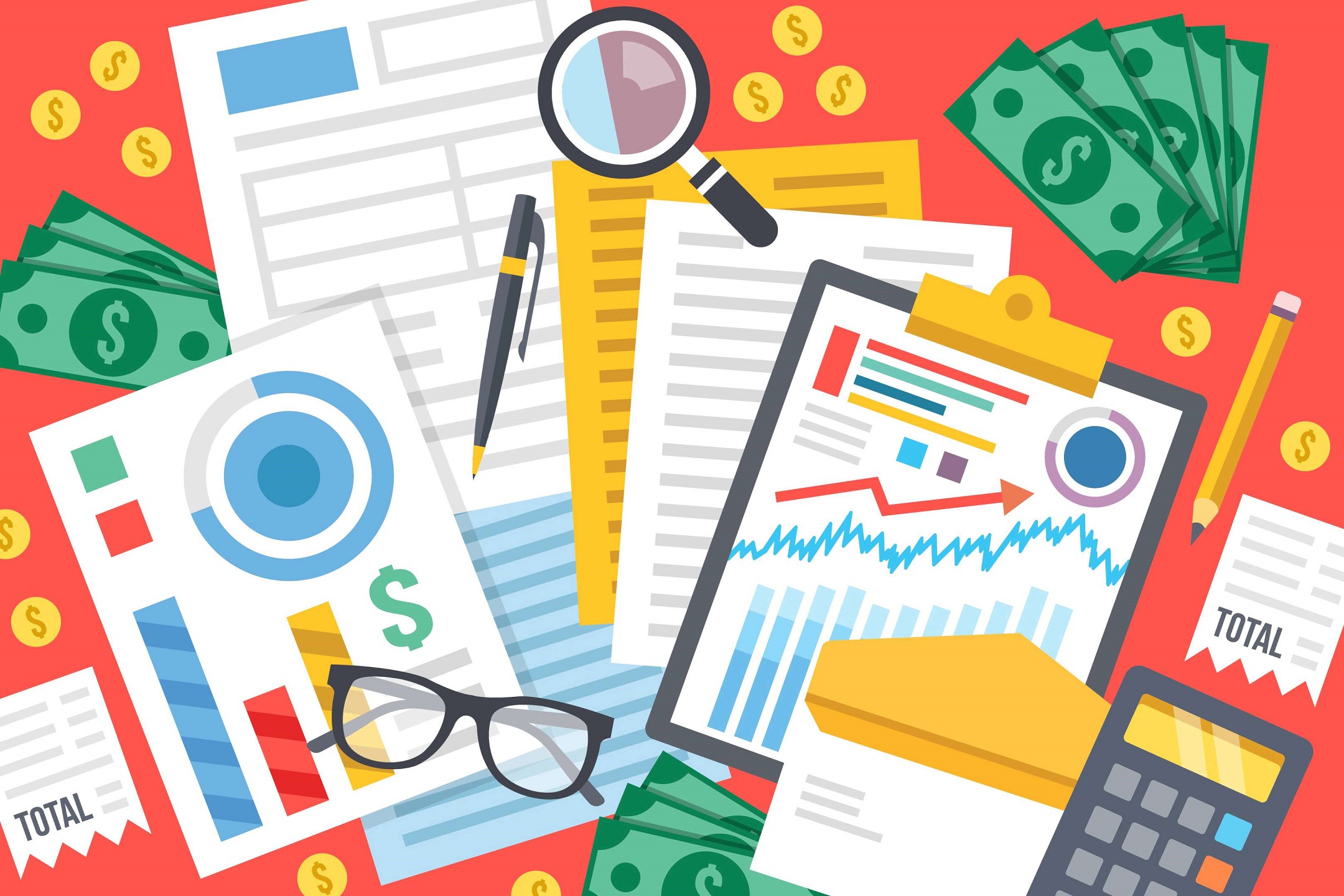 Financiële berekeningen. Beeld Shutterstock