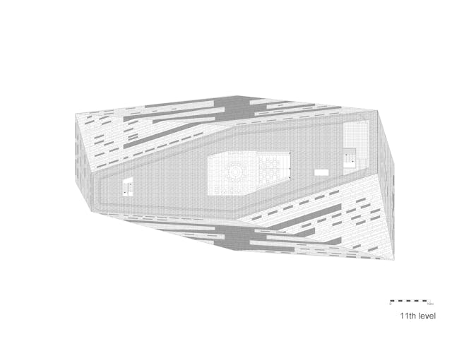 Elfde verdieping Forum Groningen door NL Architects