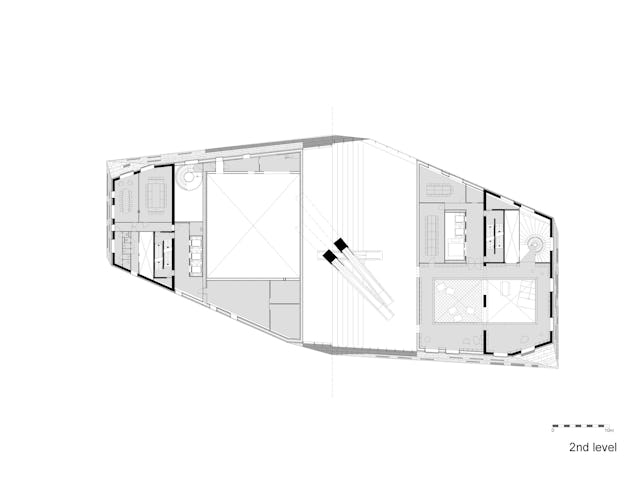 Tweede verdieping Forum Groningen door NL Architects
