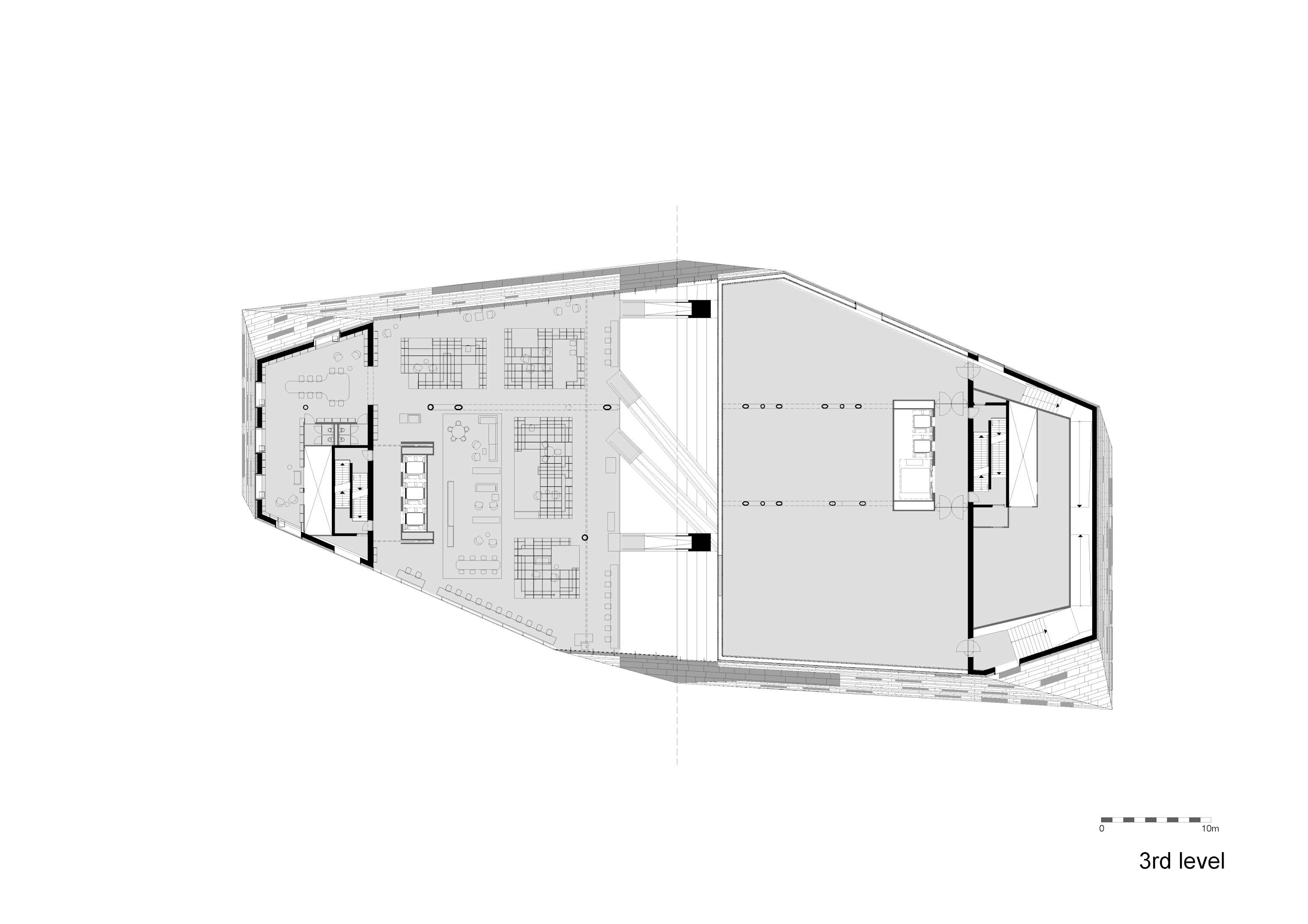 Derde verdieping Forum Groningen door NL Architects