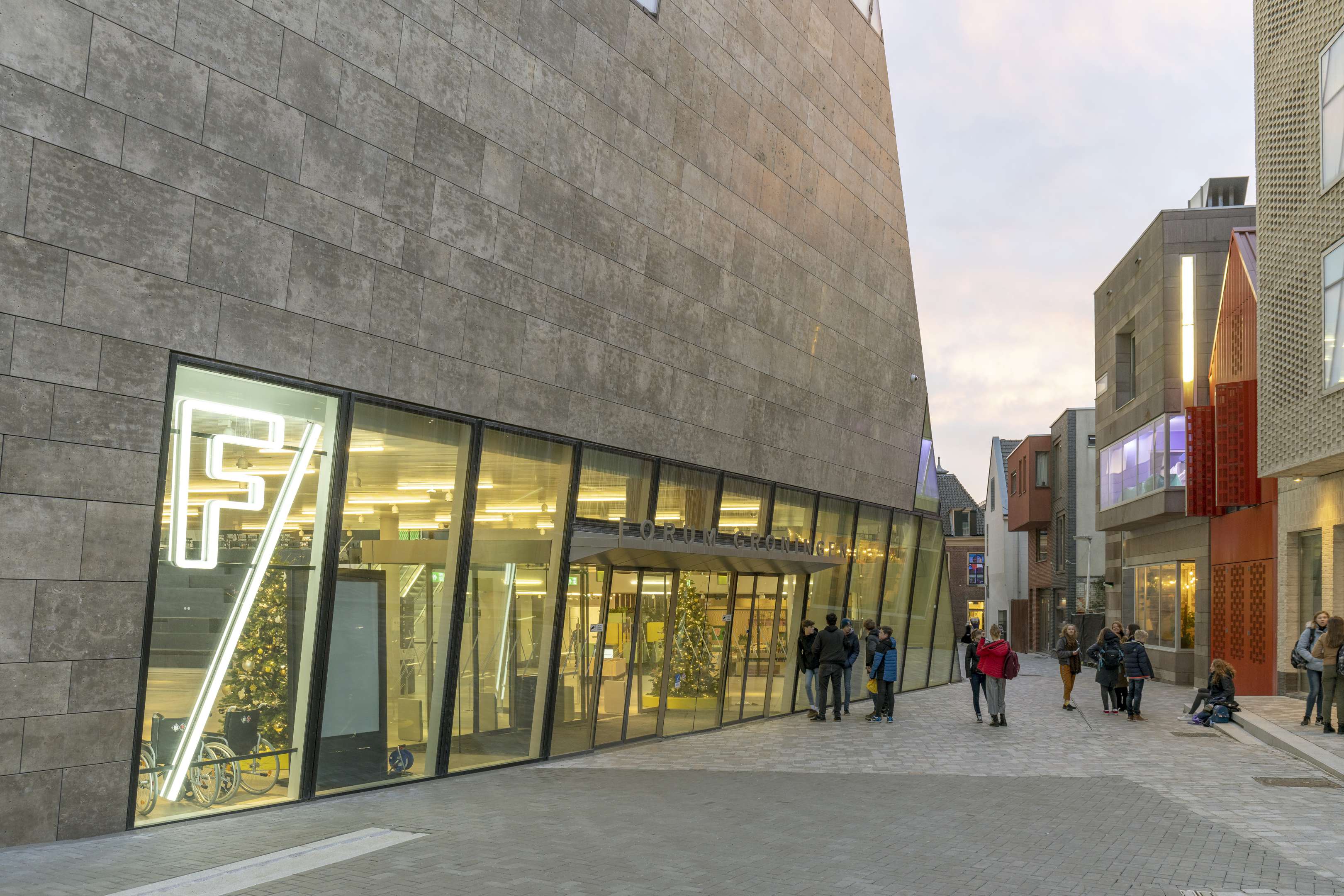 Forum Groningen door NL Architects. Beeld Marcel van der Burg