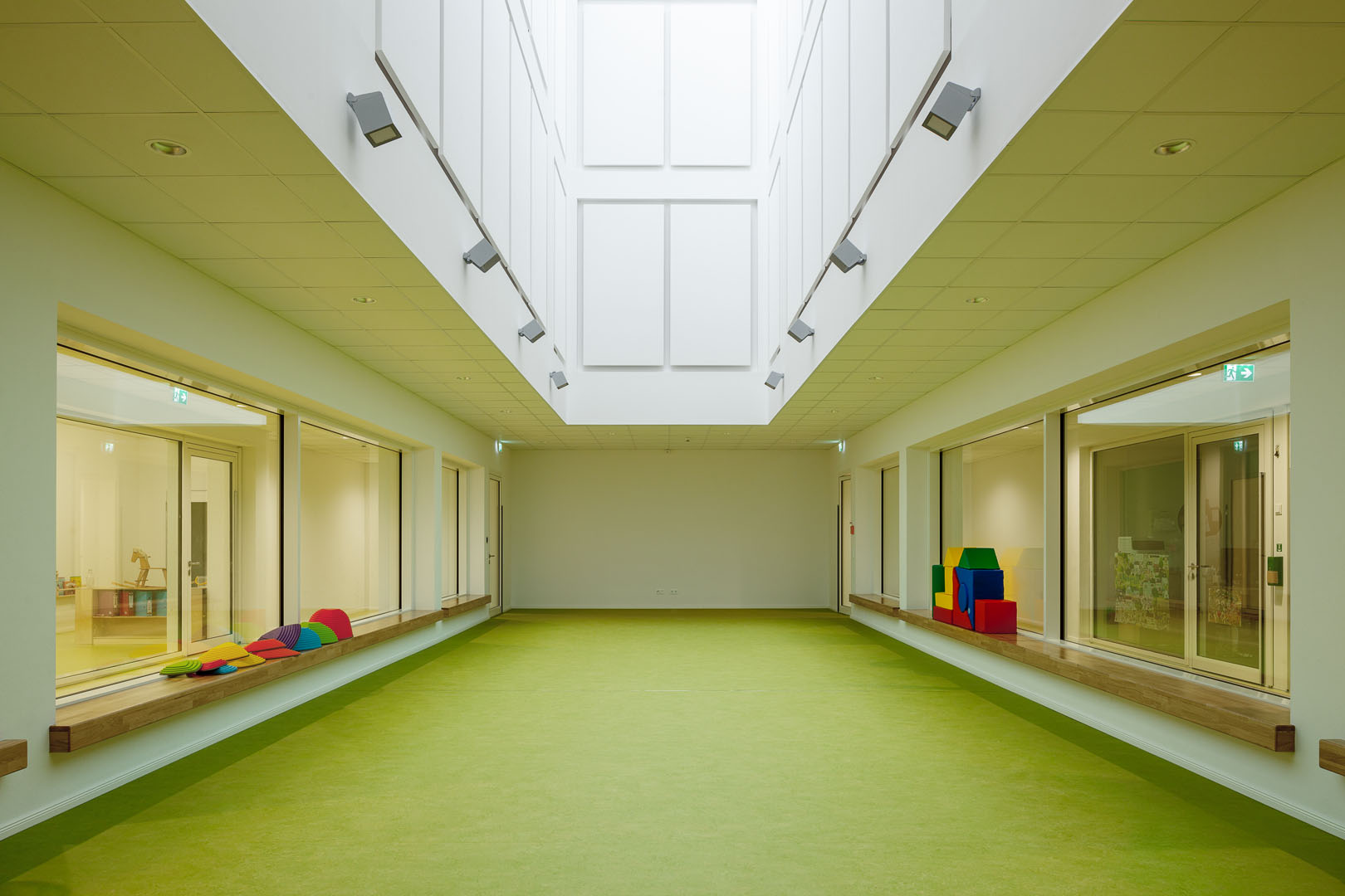 Atriumhuis Bremen door Atelier Kempe Thill. Beeld Ulrich Schwarz, Berlijn	