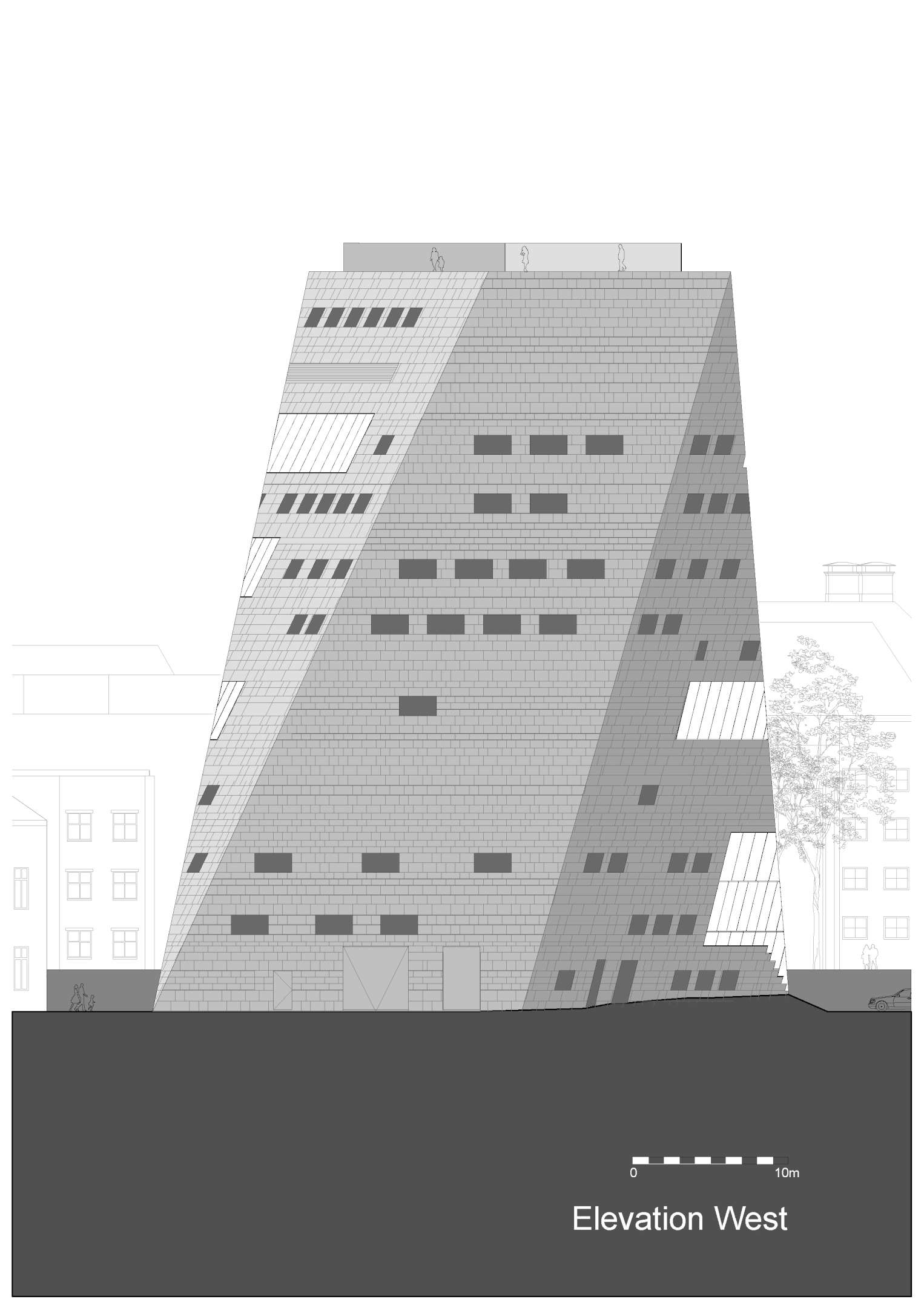 Westgevel Forum Groningen door NL Architects