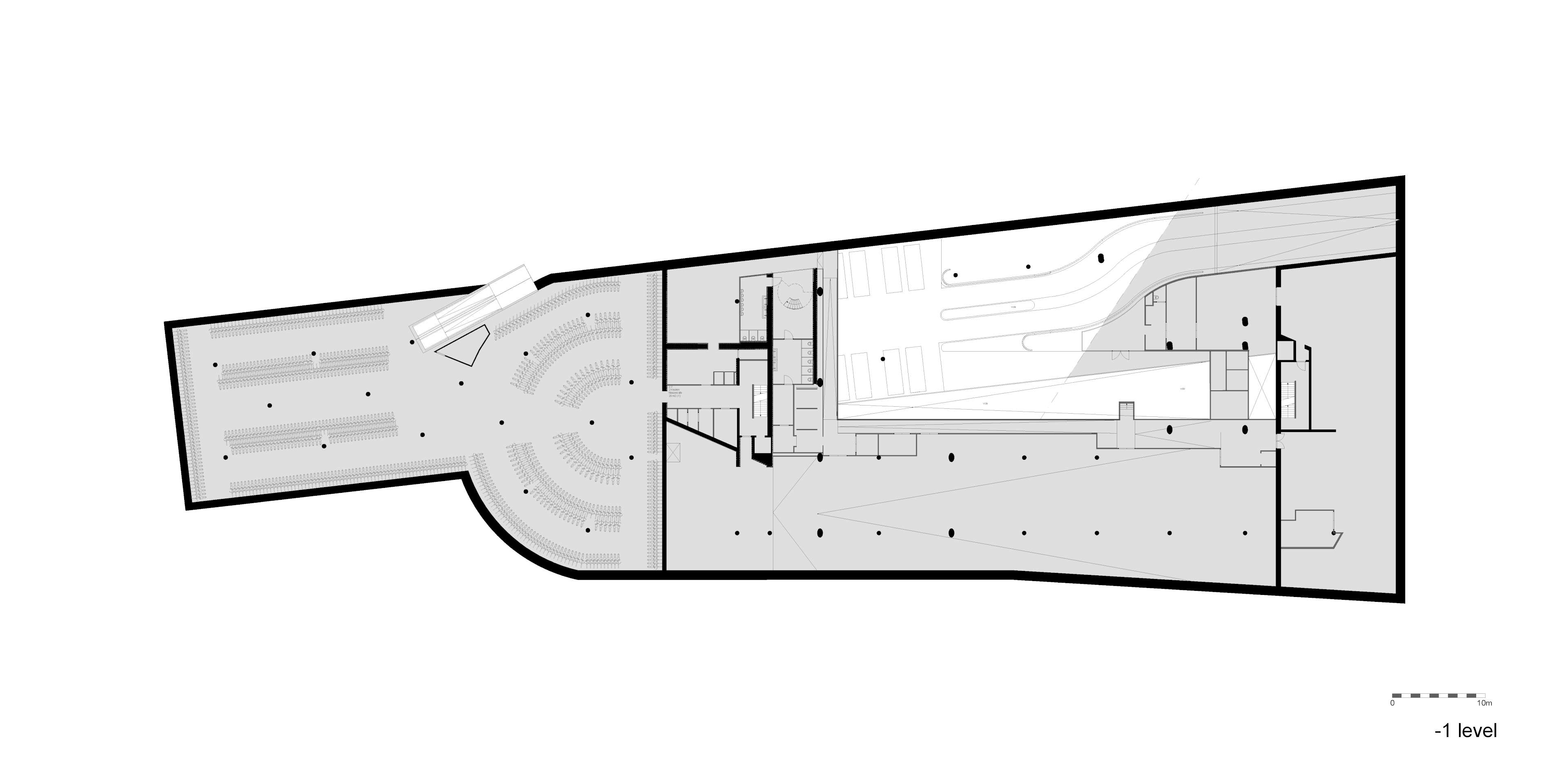 Eerste kelderverdieping Forum Groningen door NL Architects