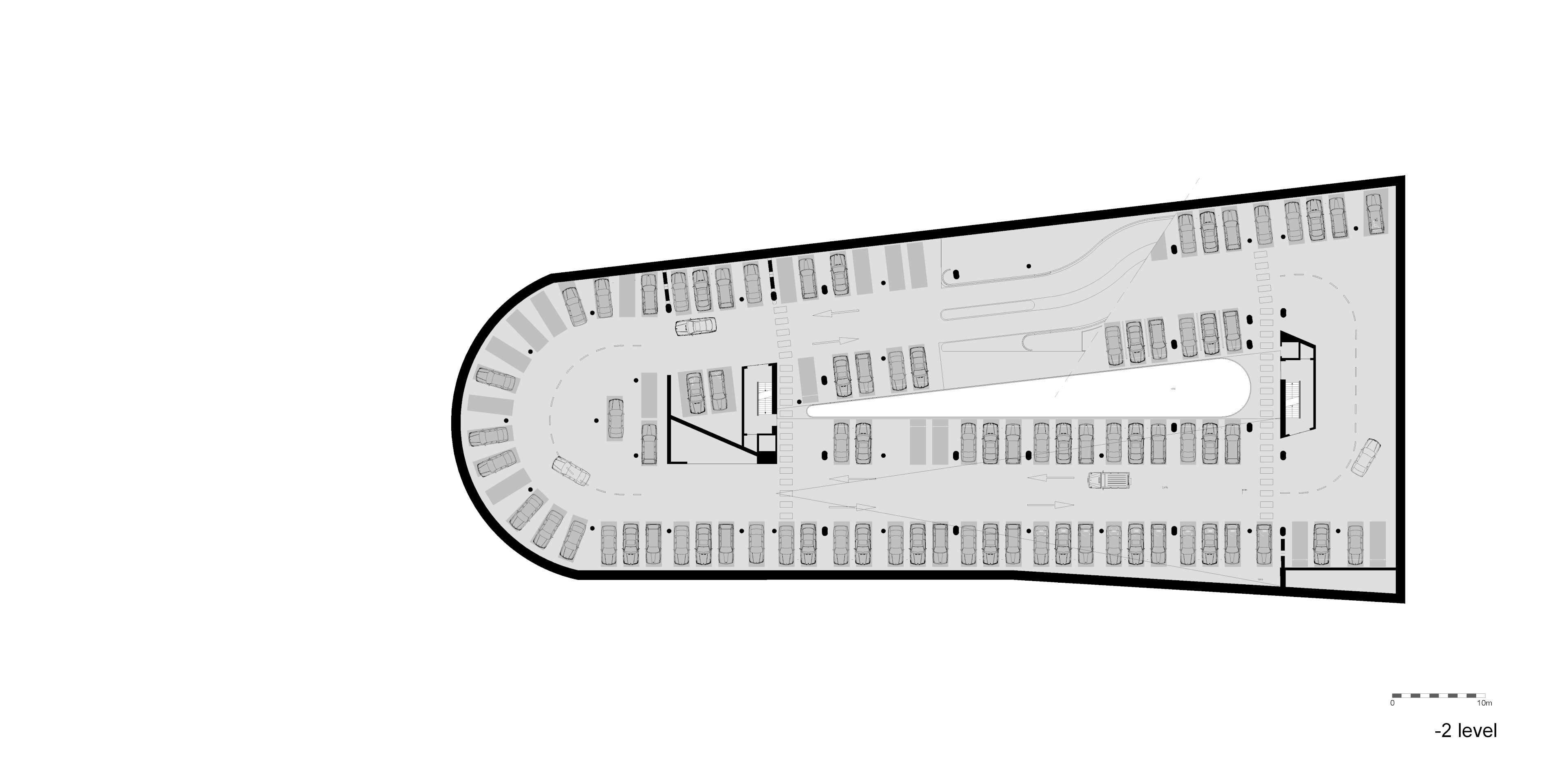 Tweede kelderverdieping Forum Groningen door NL Architects