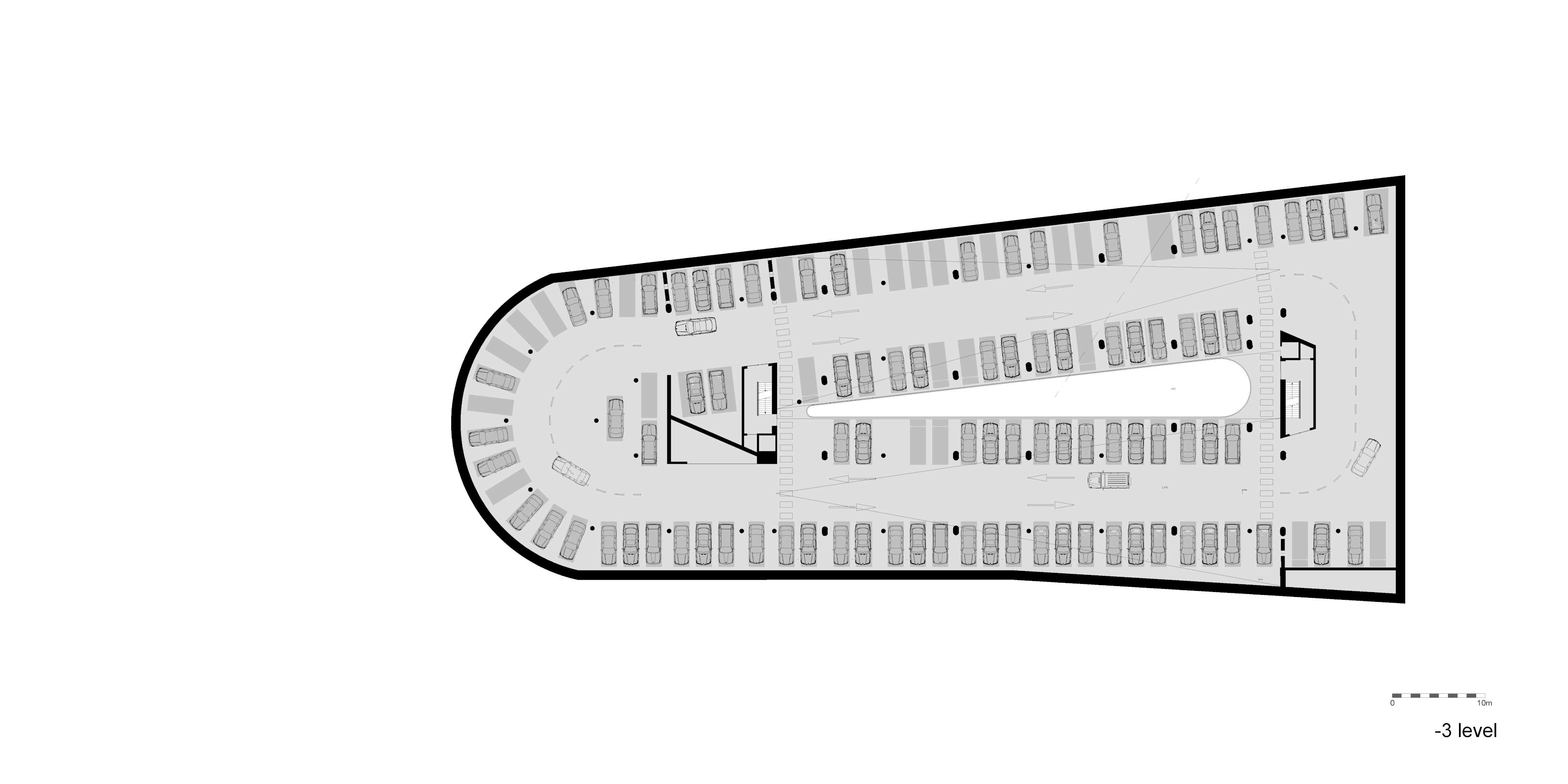 Derde kelderverdieping Forum Groningen door NL Architects