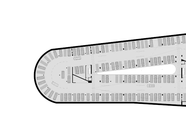 Derde kelderverdieping Forum Groningen door NL Architects
