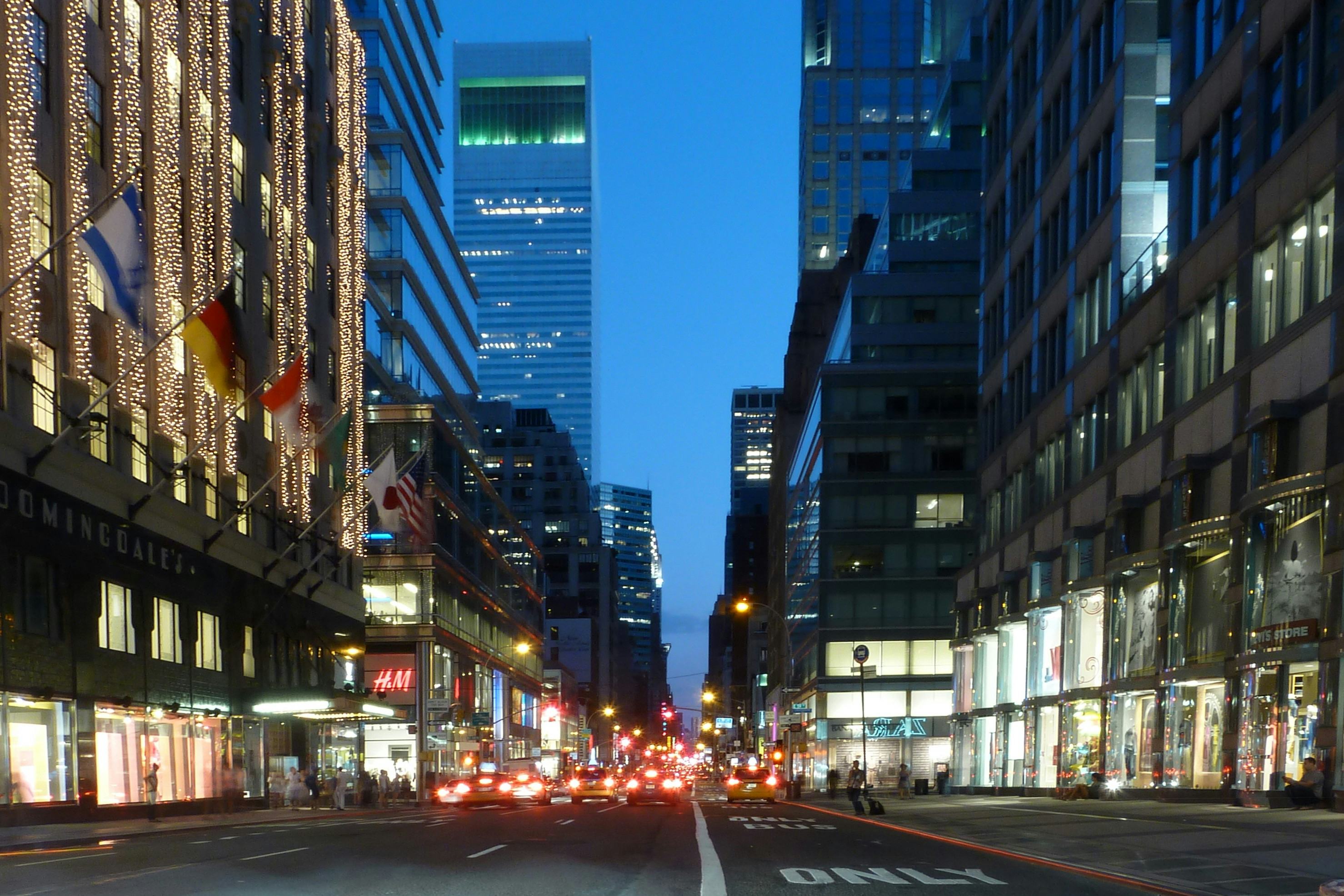 Straatscene in New York. Beeld Jan van Vlerken