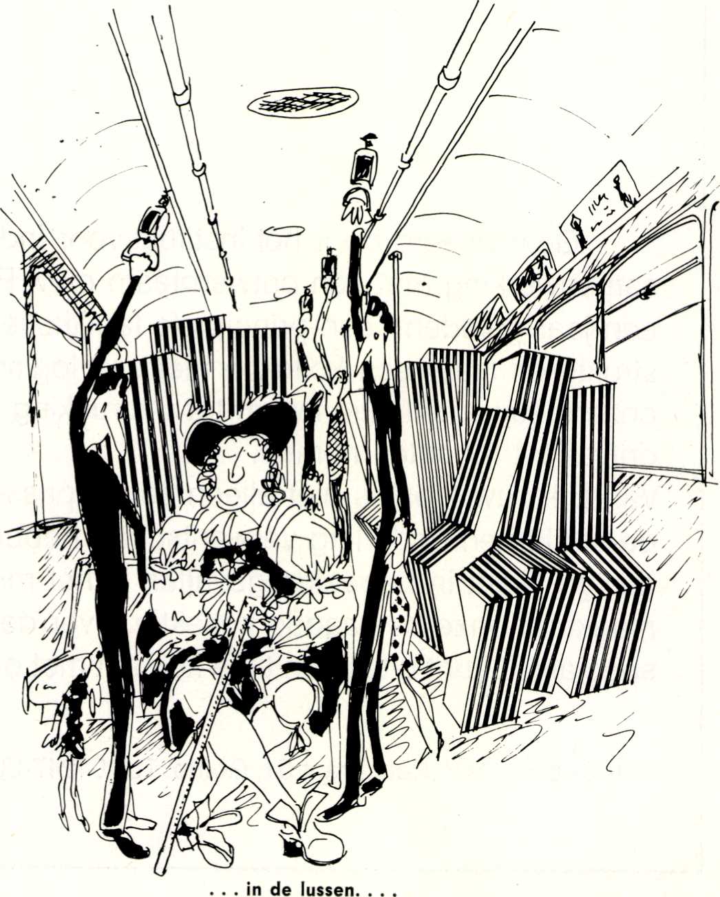 Bijlmermeer in Amsterdam door Siegfried Nassuth (1970)