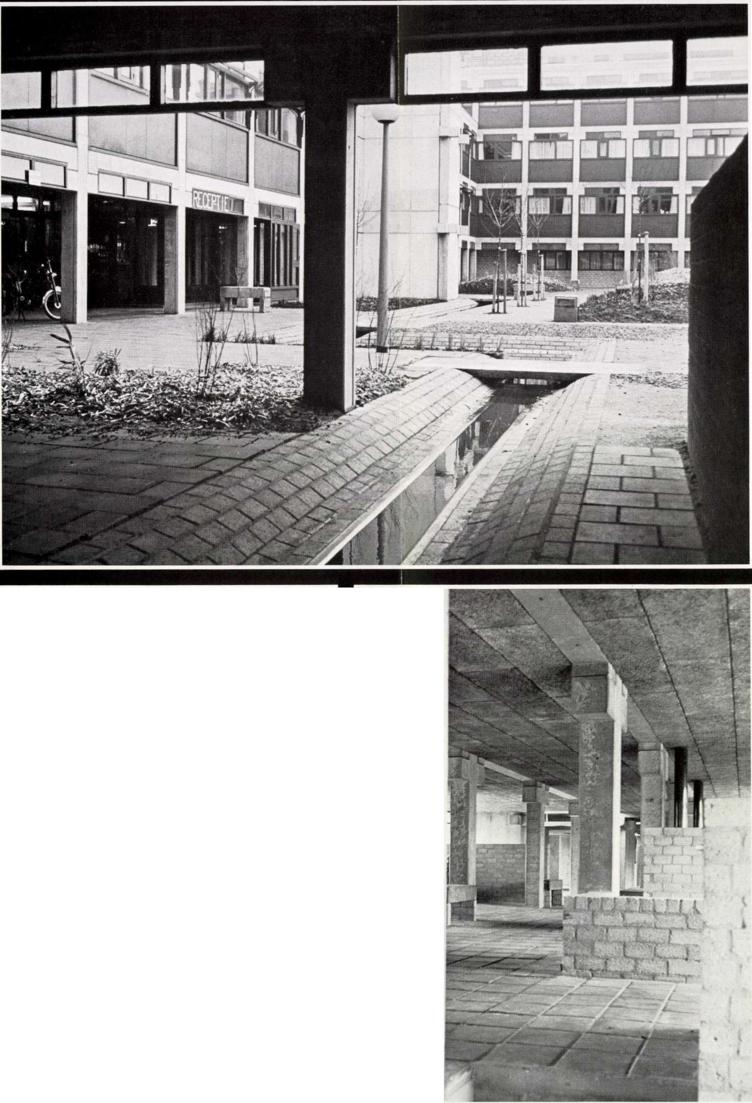 De Drie Hoven in Amsterdam door Herman Hertzberger