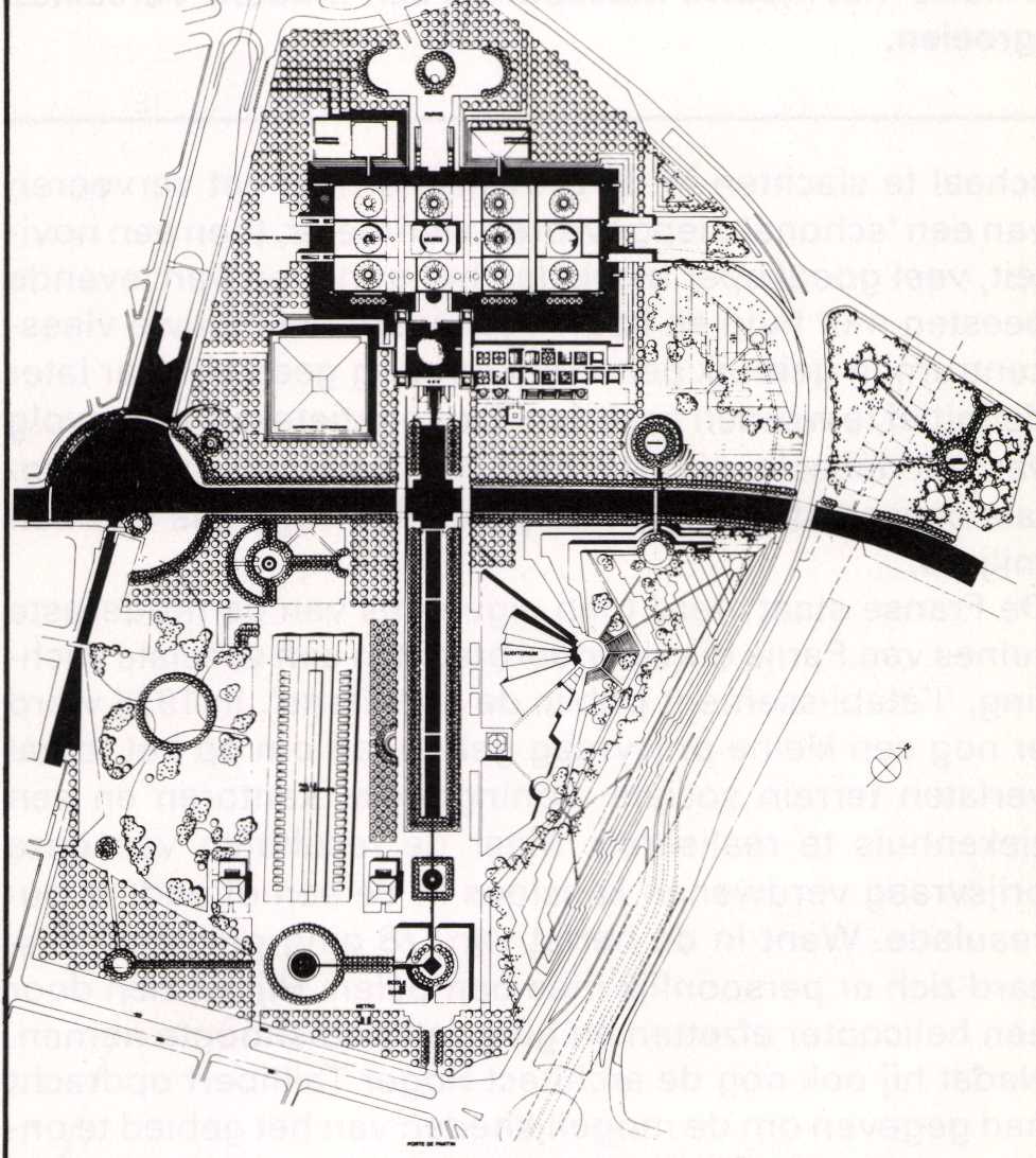 Parc de La Viltte in Parijs door Bernard Tschumi
