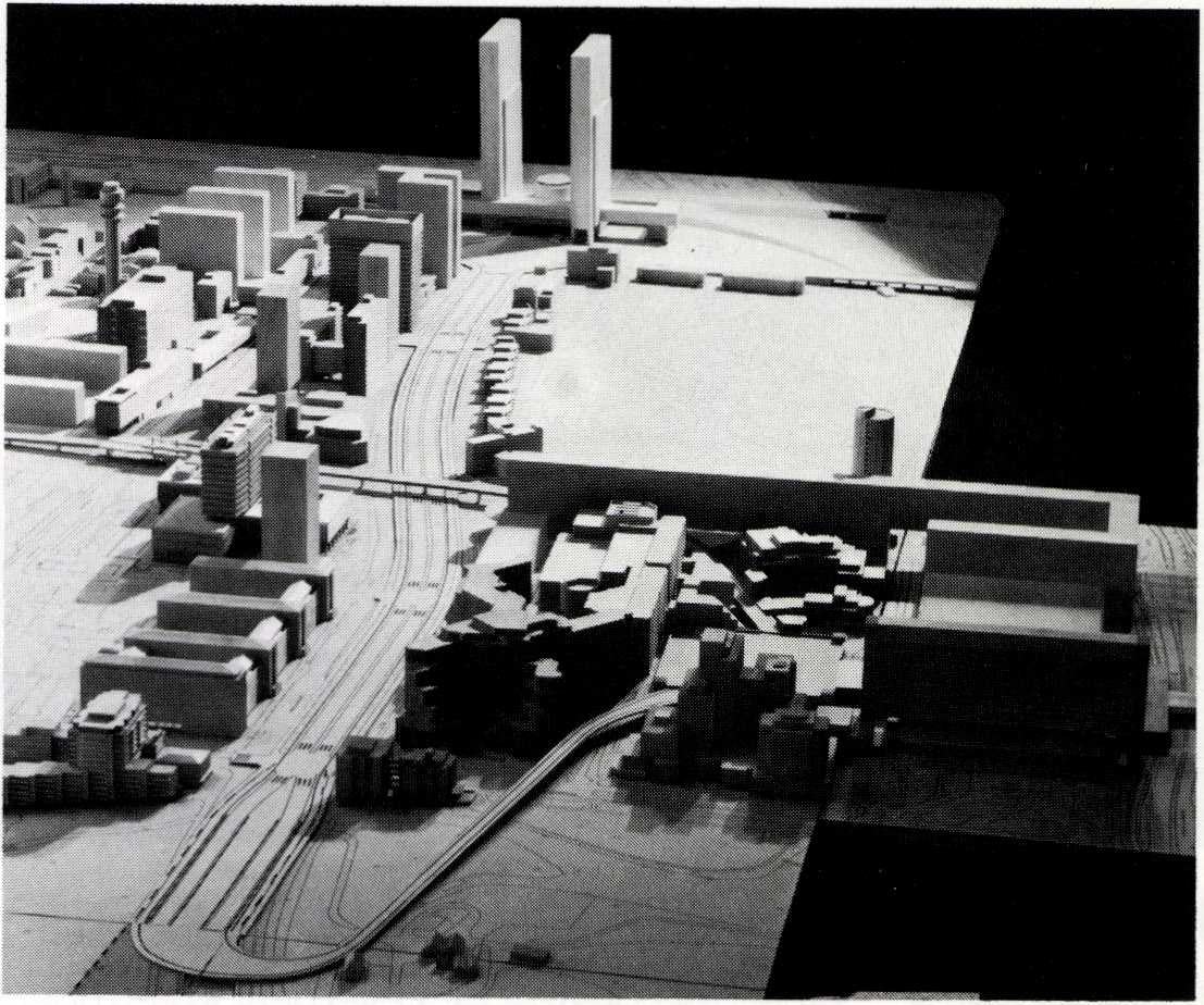 Maquette ontwerp Teun Koolhaas Associates. Foto: Sybolt Voeten.