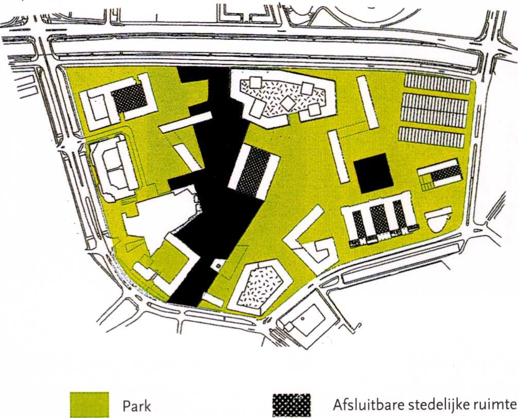 Chassé-terrein in Breda door OMA en West 8