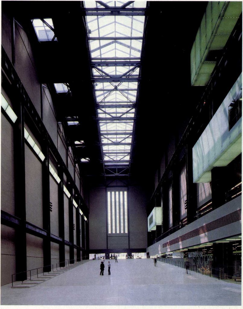 Tate Modern in Londen door Herzog & de Meuron