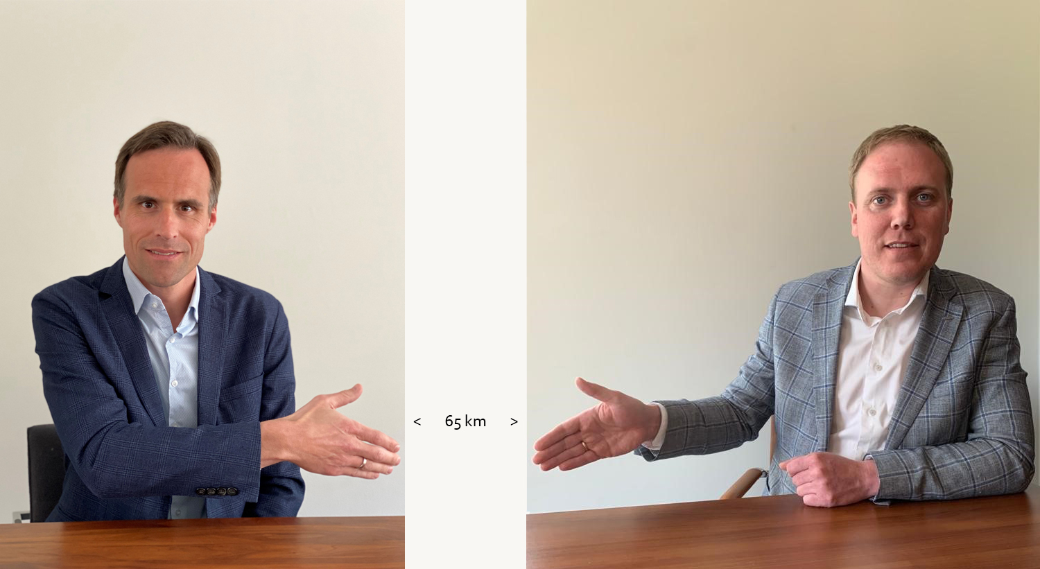 Vlnr Henno Westeneng en John Verduijn