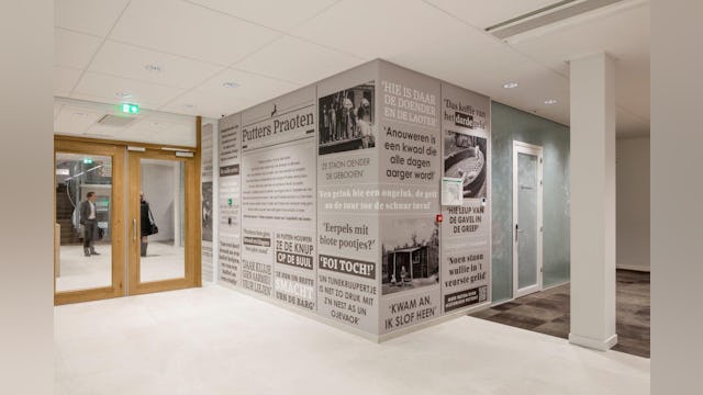 Visual met Puttense uitspraken. Beeld Rob van Esch | Architectuurfotograaf