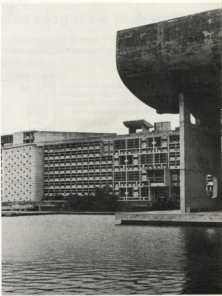 Chandigarh, Stad van Le Corbusier