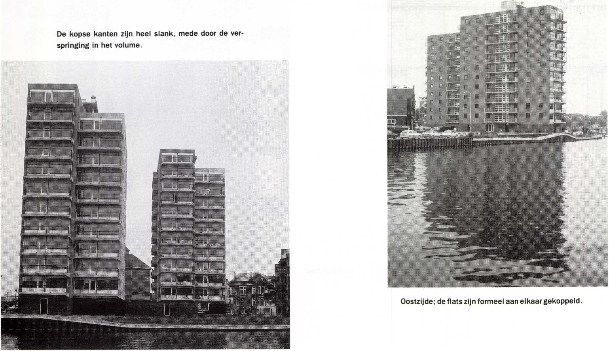 Woontorens OMA Markeren grondslag in Groningen