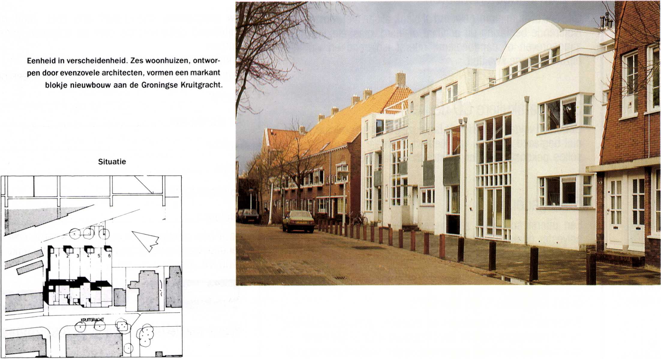 Eenheid in verscheidenheid, 6 architecten maken samen woningblok