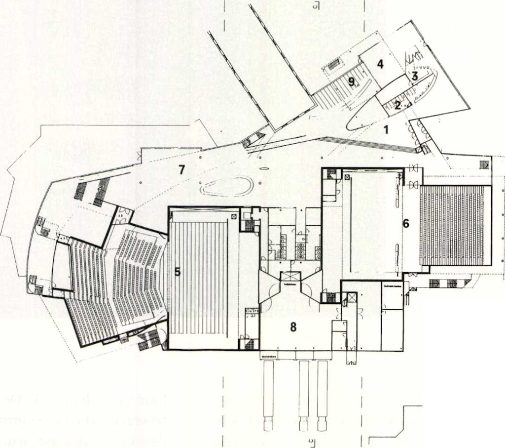 Chassetheater in Breda door Herman Hertzberger