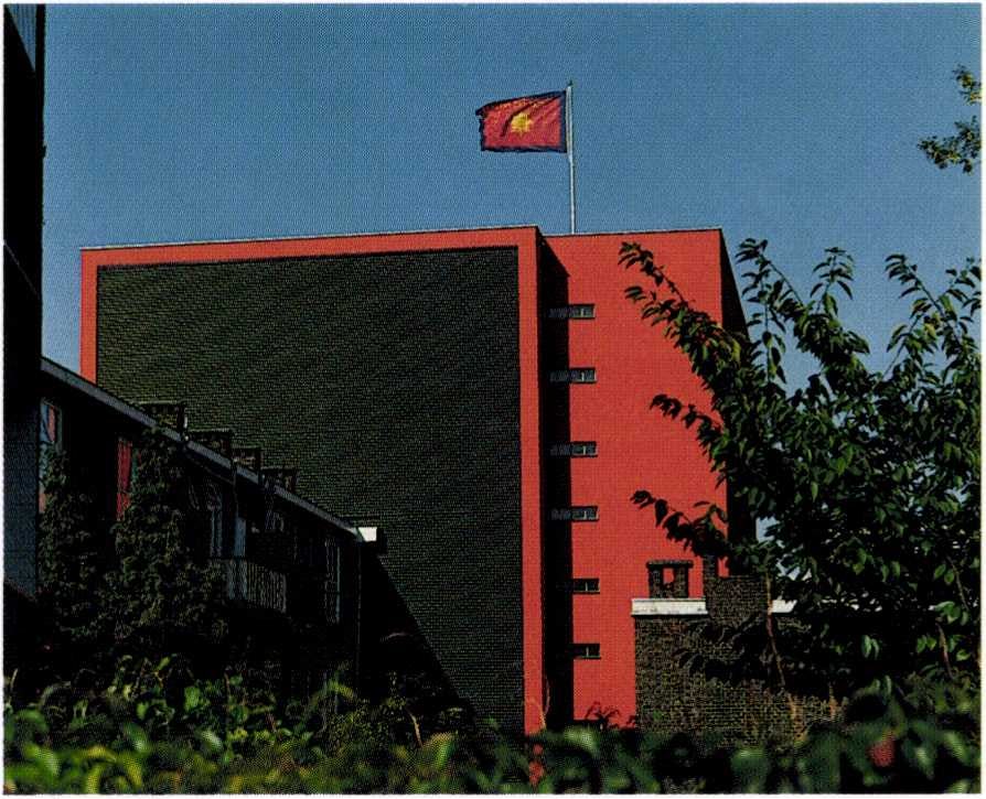 Gevel aan de Gerdesiaweg - Beeld Piet Rook