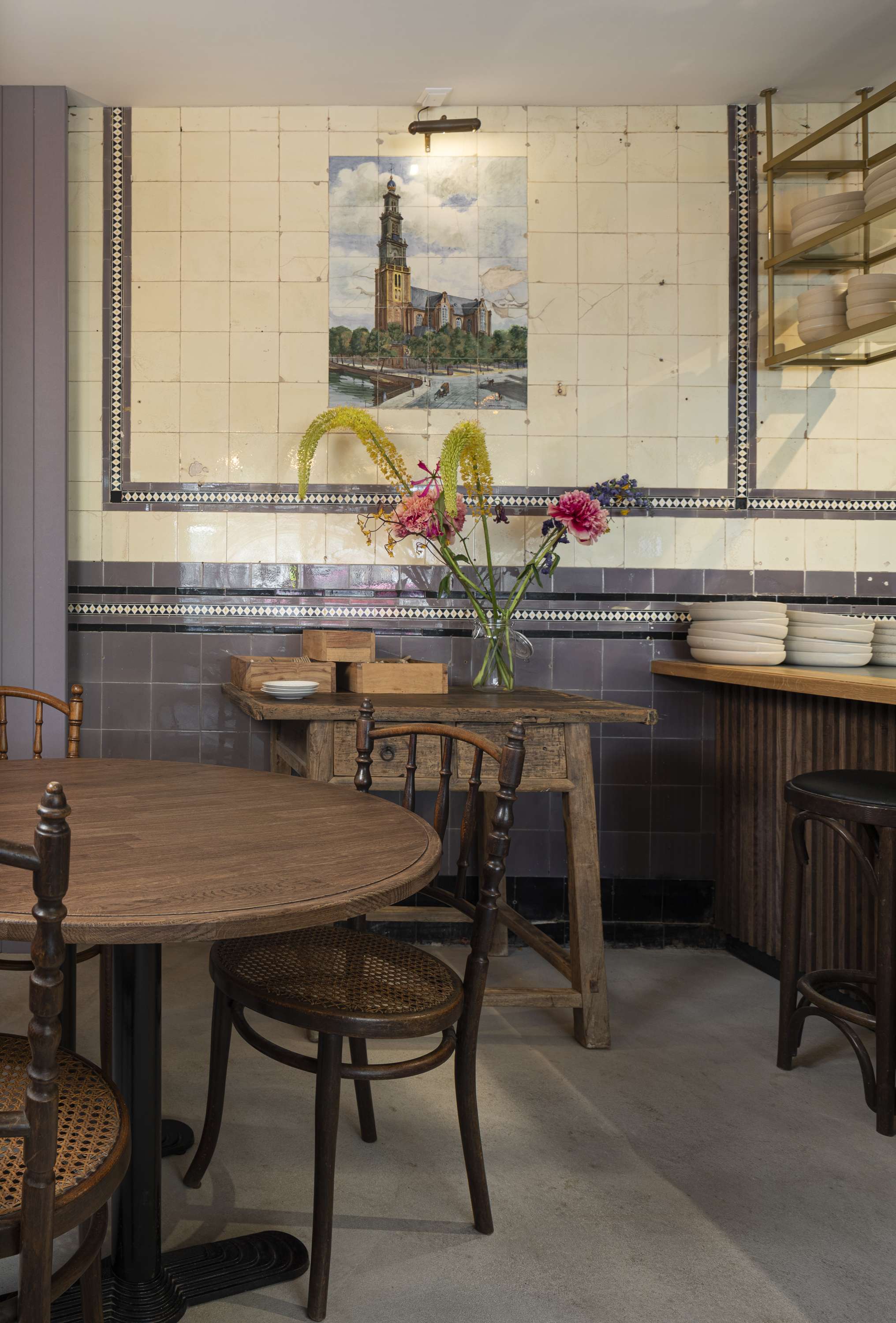 Cafe De Parel in Amsterdam door Ninetynine. beeld Ewout Huibers 