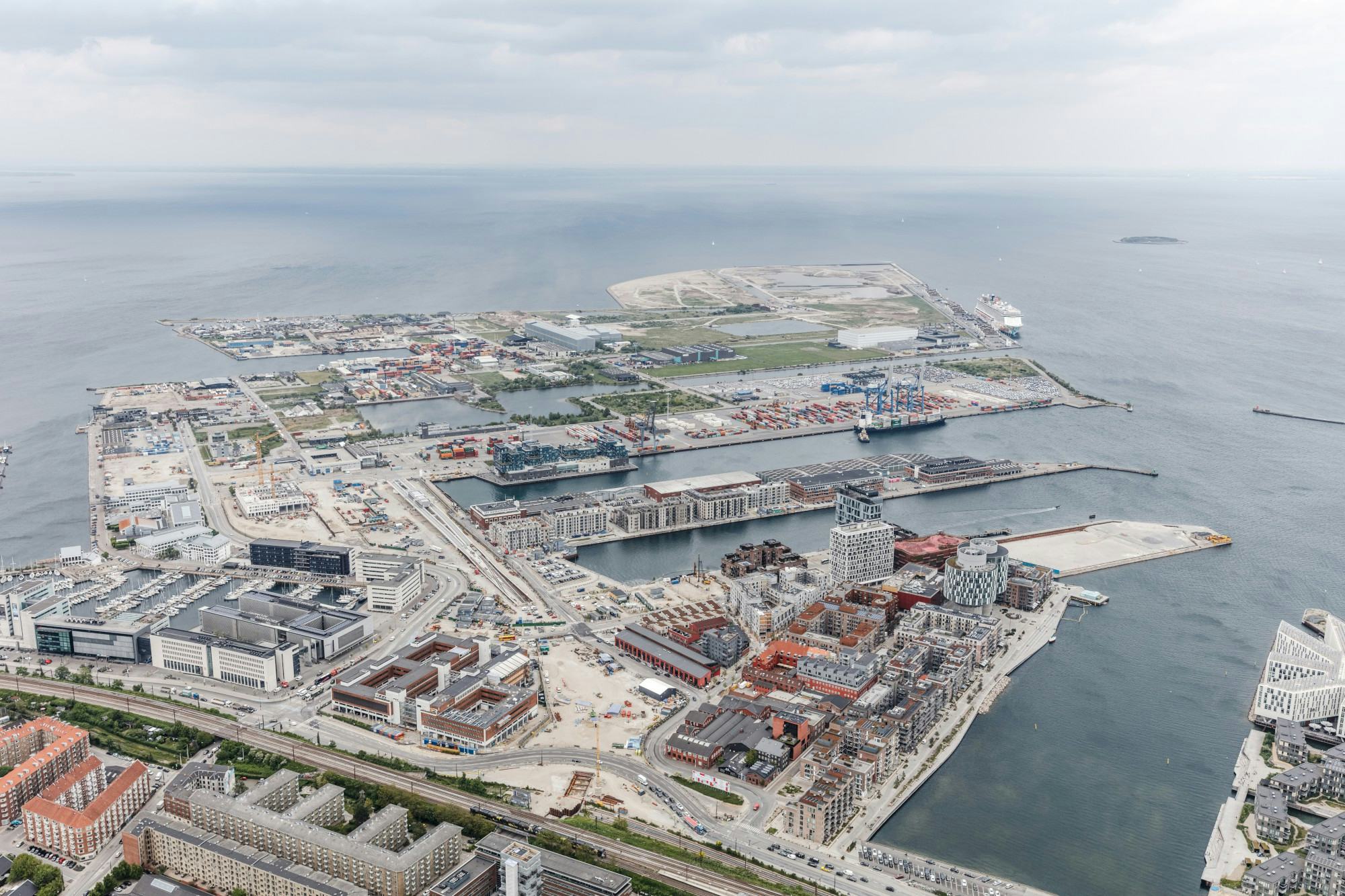 Metrostations Nordhavn en Orientkaj in Kopenhagen door Cobe en Arup. Beeld Rasmus Hjortshøj – COAST