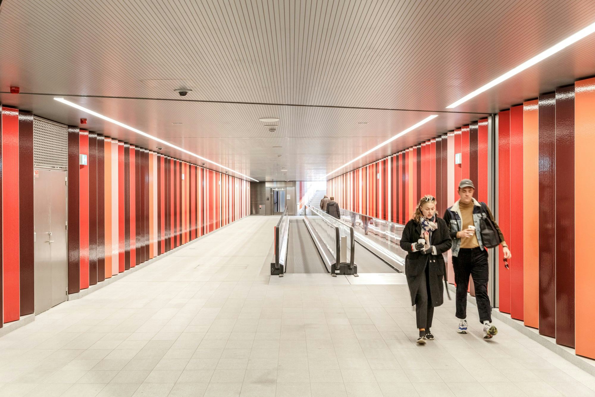 Metrostations Nordhavn en Orientkaj in Kopenhagen door Cobe en Arup. Beeld Rasmus Hjortshøj – COAST