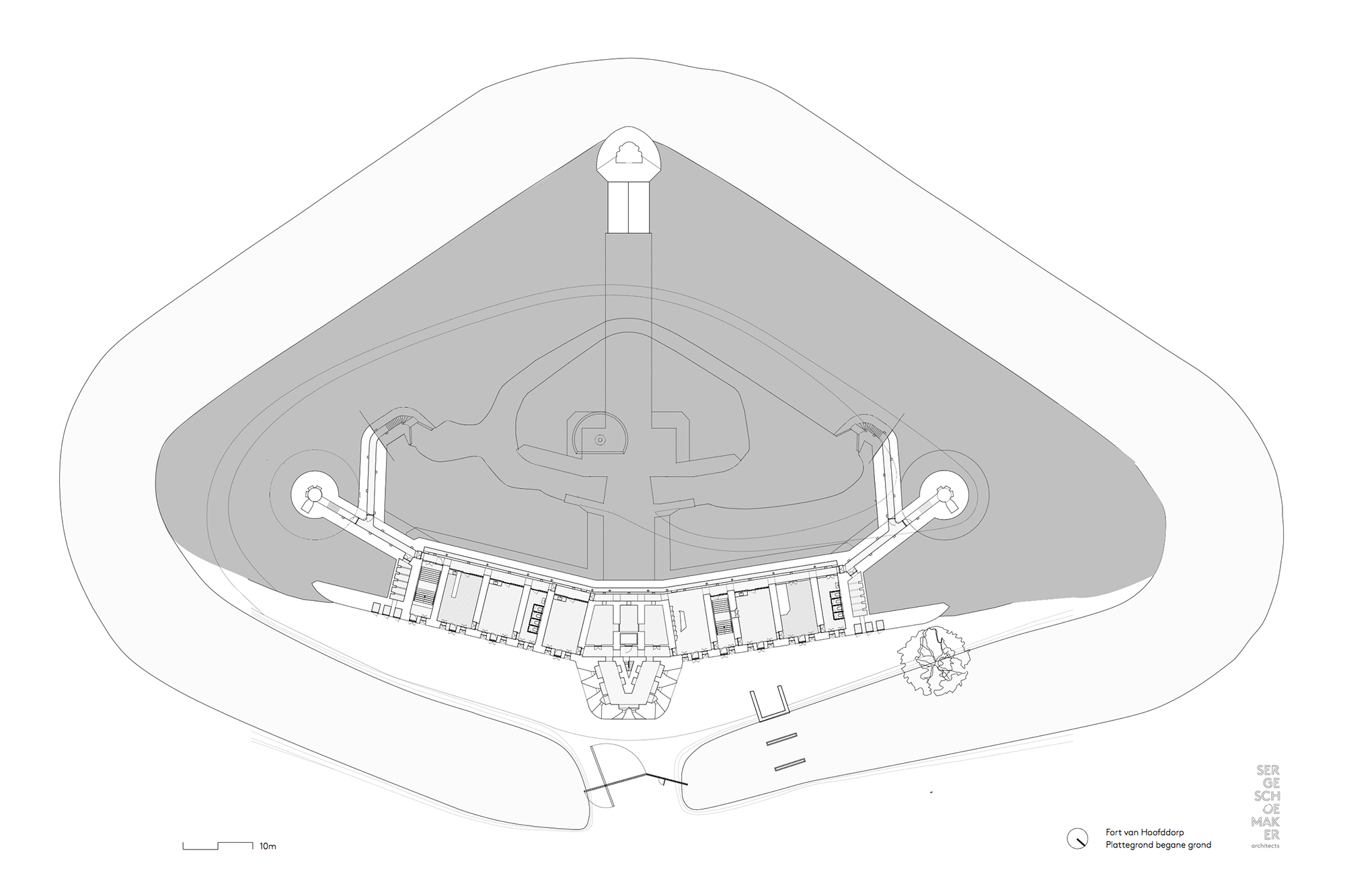 Fort van Hoofddorp door Serge Schoemaker.
