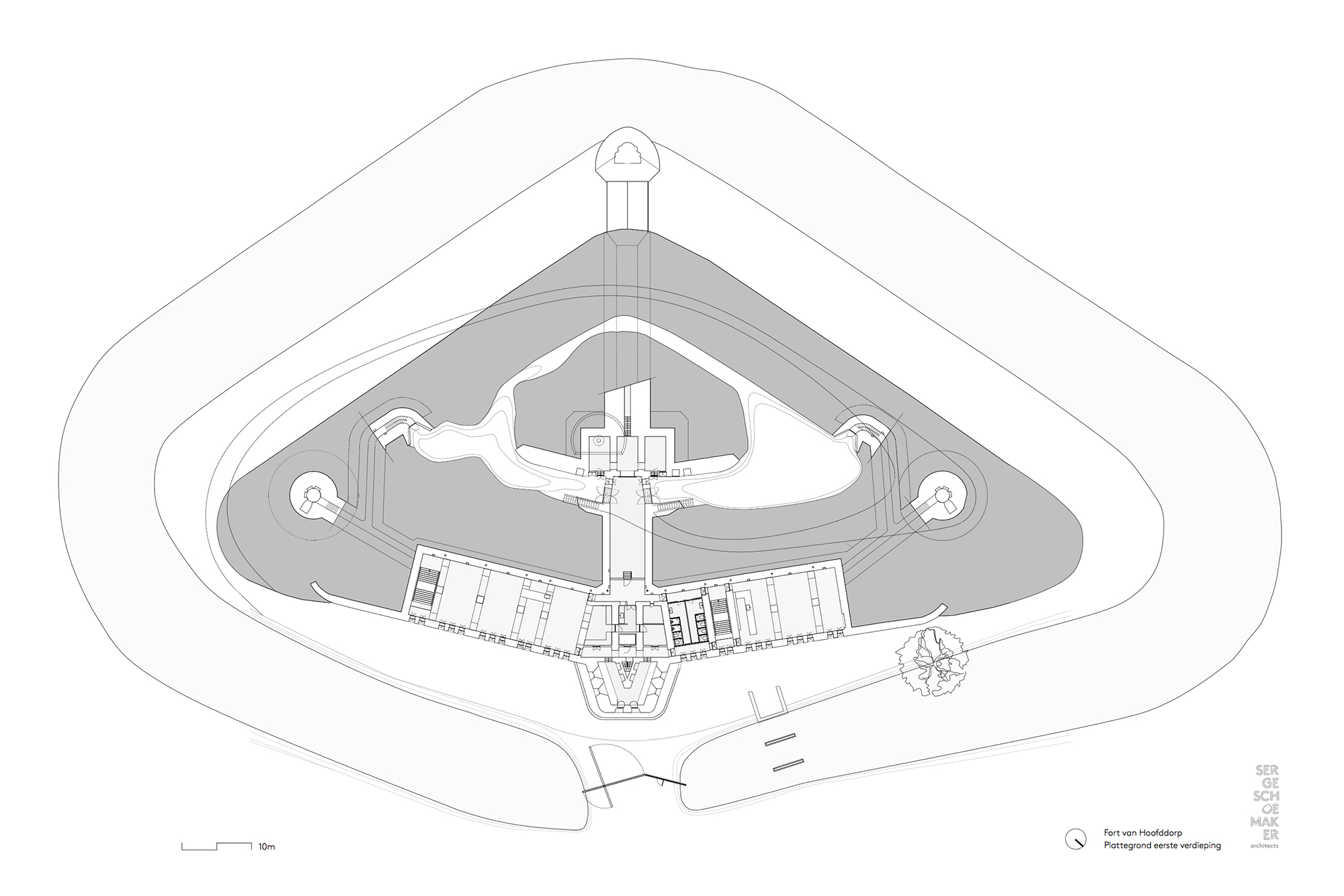 Fort van Hoofddorp door Serge Schoemaker.