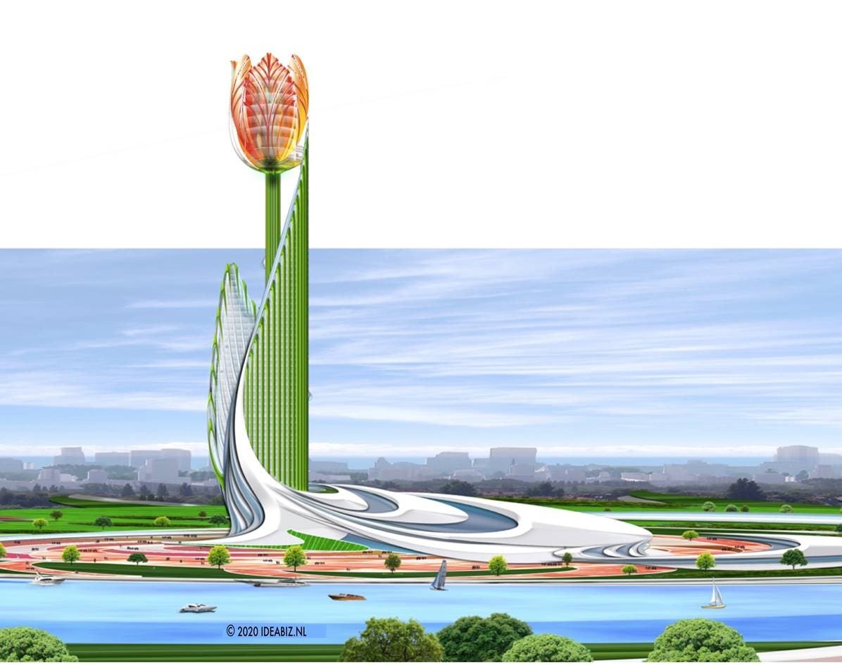 TulipCenter artist impression © 2020 IdeaBiz