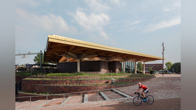 Station Assen door Powerhouse Company en De Zwarte Hond. Beeld Sebastian van Damme