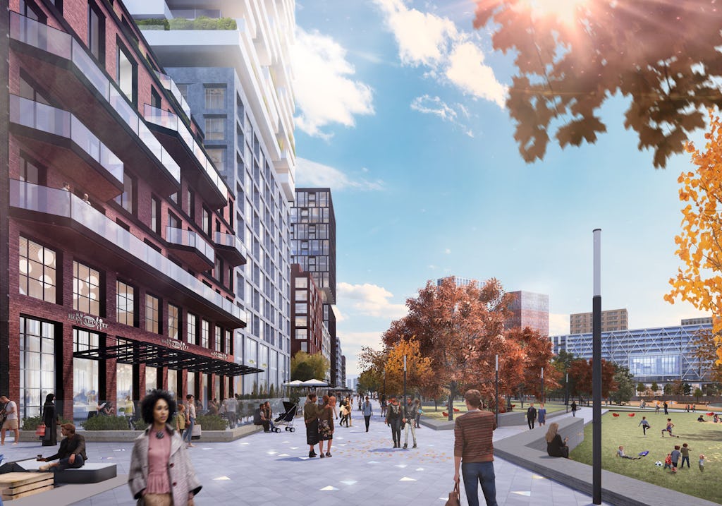 Rijnhaven Rotterdam door Barcode Architects