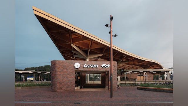 Station Assen door Powerhouse Company en De Zwarte Hond. Beeld Sebastian van Damme