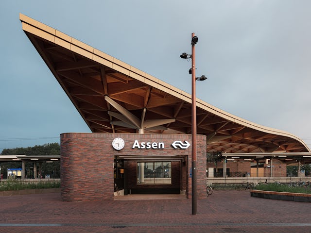 Station Assen door Powerhouse Company en De Zwarte Hond. Beeld Sebastian van Damme