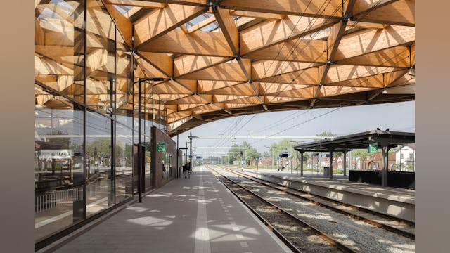 Station Assen door Powerhouse Company en De Zwarte Hond. Beeld Sebastian van Damme