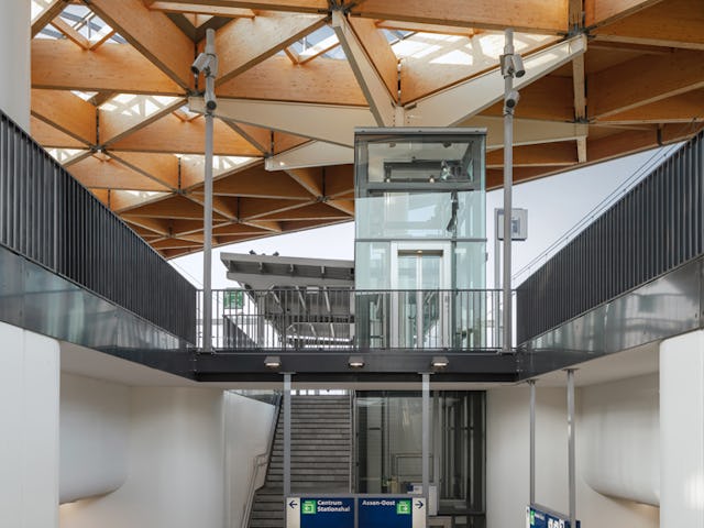 Station Assen door Powerhouse Company en De Zwarte Hond. Beeld Sebastian van Damme