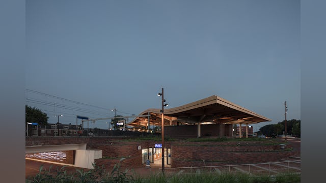 Station Assen door Powerhouse Company en De Zwarte Hond. Beeld Sebastian van Damme