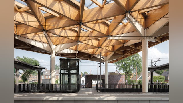 Station Assen door Powerhouse Company en De Zwarte Hond. Beeld Sebastian van Damme