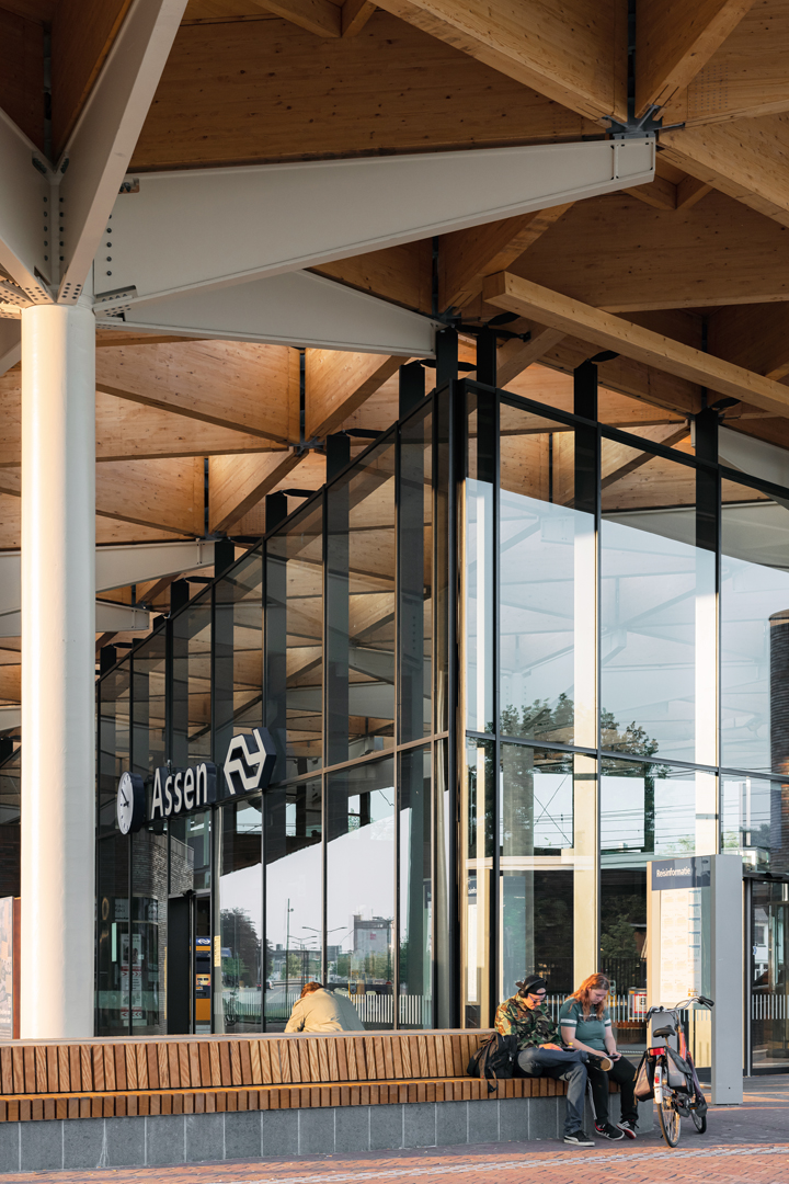 Station Assen door Powerhouse Company en De Zwarte Hond. Beeld Sebastian van Damme