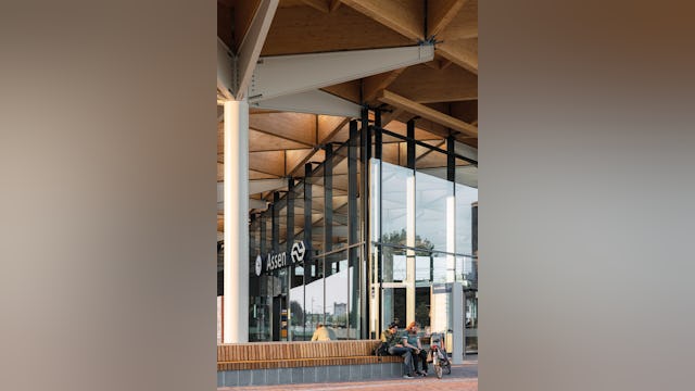 Station Assen door Powerhouse Company en De Zwarte Hond. Beeld Sebastian van Damme