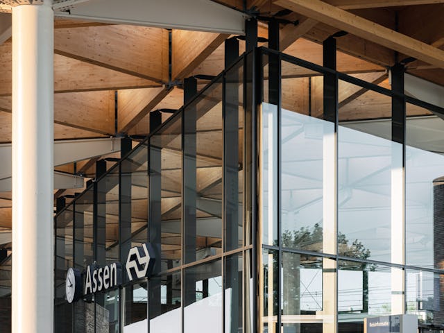 Station Assen door Powerhouse Company en De Zwarte Hond. Beeld Sebastian van Damme