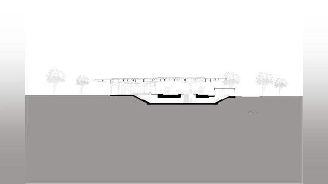 Doorsnede Station Assen door Powerhouse Company en De Zwarte Hond