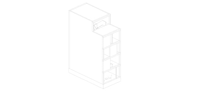 Isometrie ZigZag Huis in Utrecht door Jasper Smits Architectuur