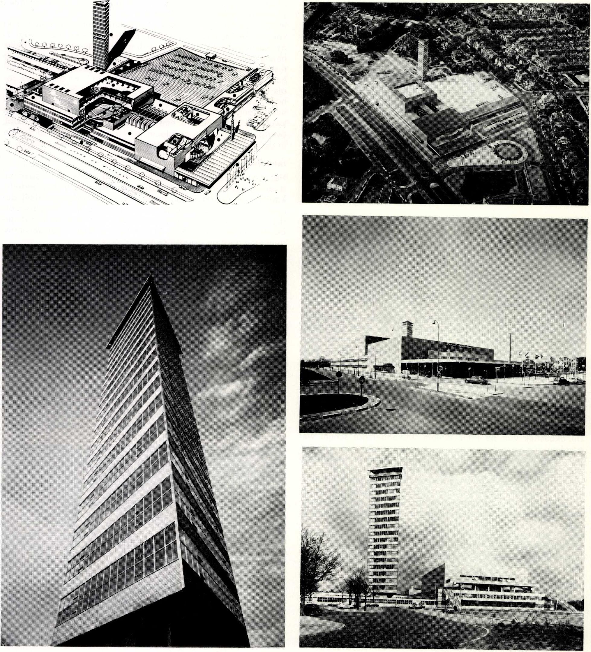 Het Haagse Congresgebouw in Den Haag door J.J.P. Oud