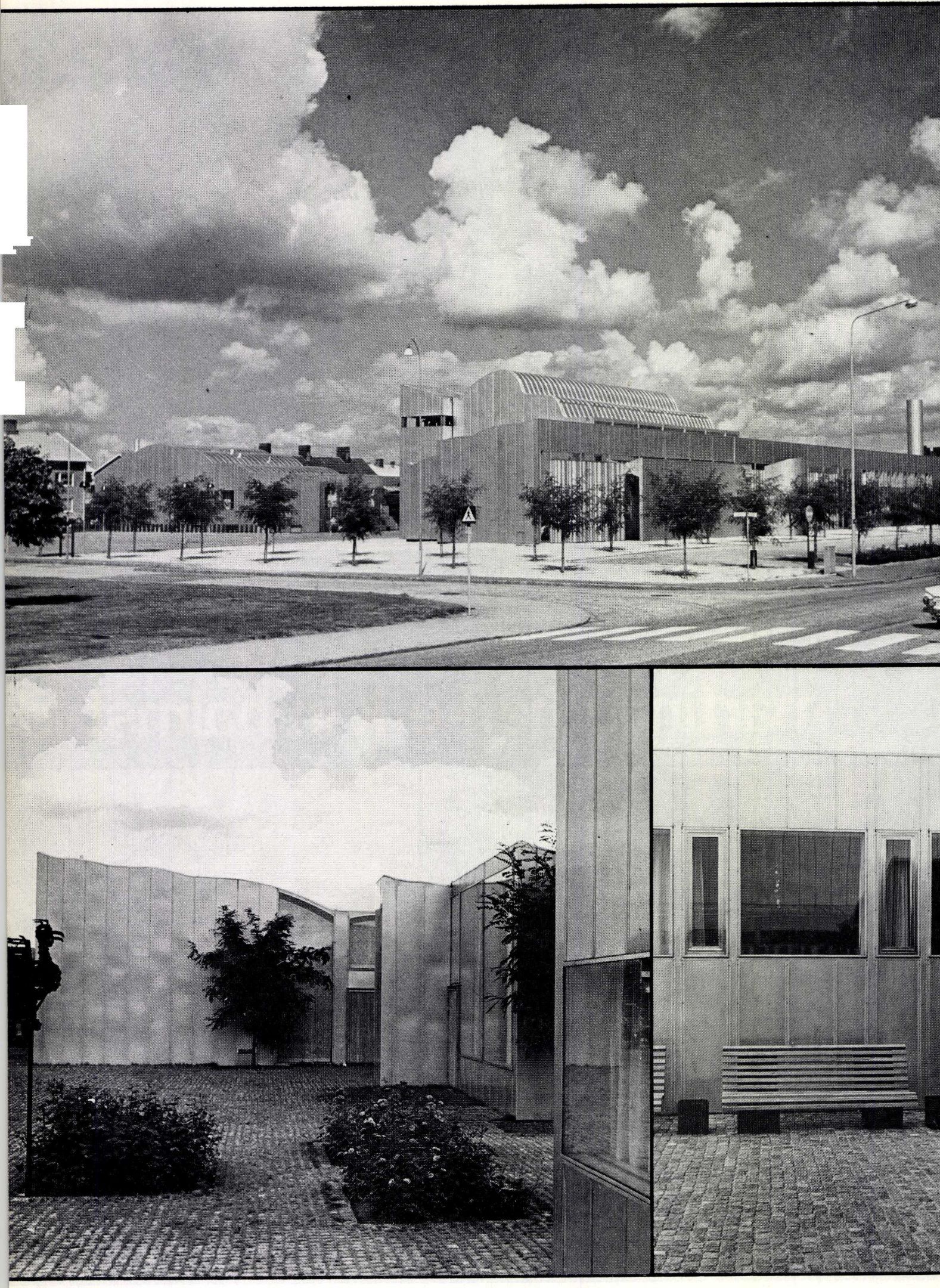 Martin Lutherkerk in Halmstad (SE) door Bertil Engstrand en Hans Speek