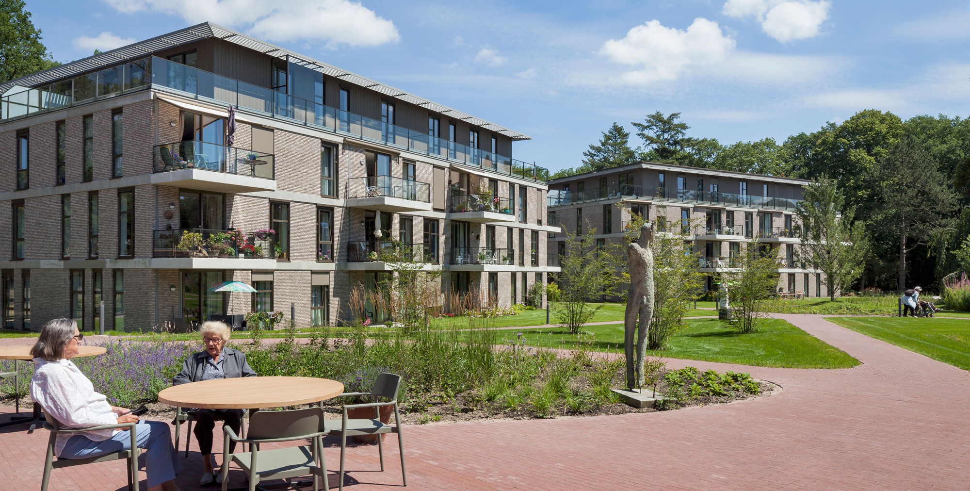 Rosa Spier Huis in Laren (NH) door EGM architecten. Beeld ScagliolaBrakkee